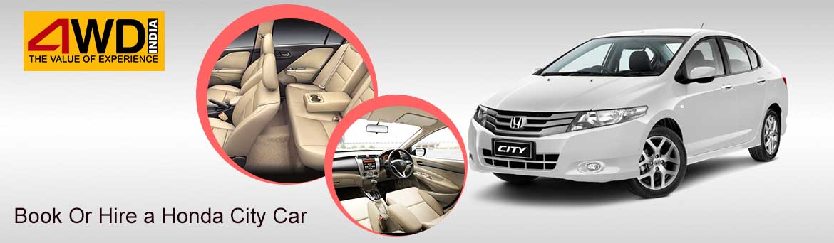 book or hire a honda city car