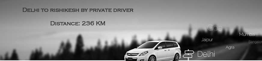 hire a car from delhi to rishikesh