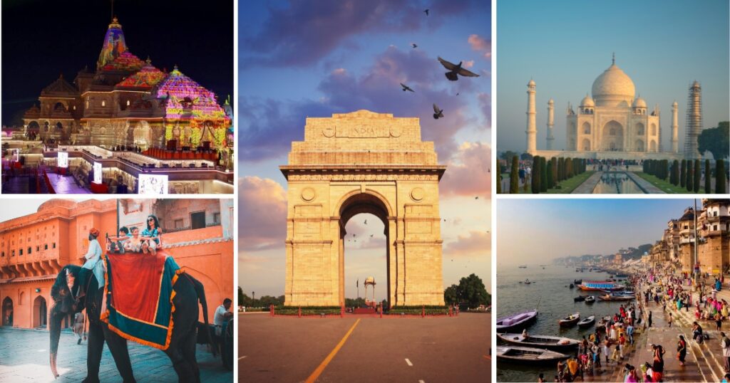 golden trianlge tour with ayodhya and varanasi