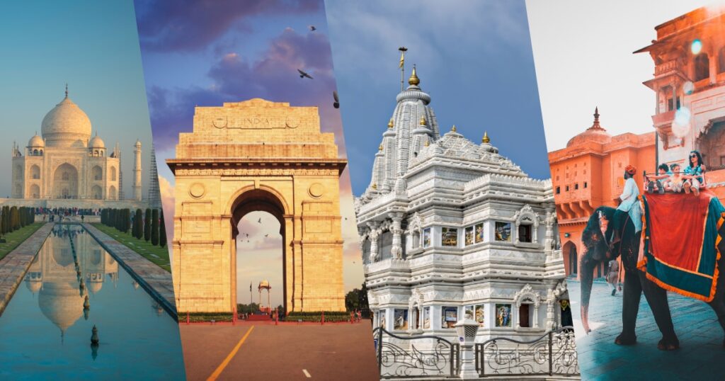 golden triangle with mathura